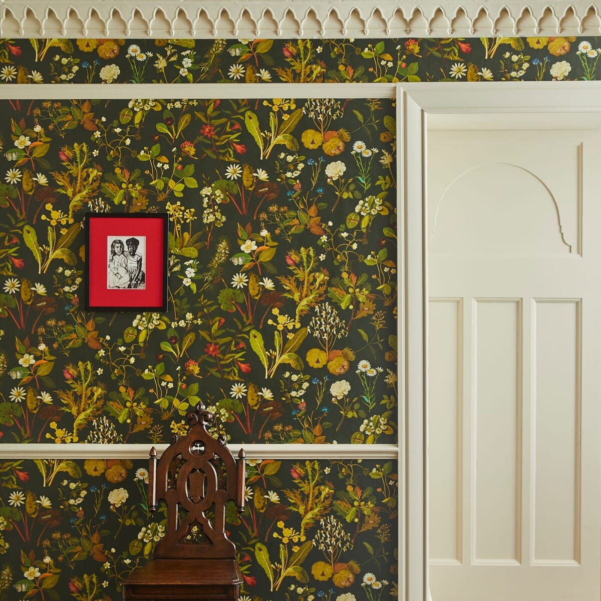 Herbarium Wallpaper - Forest - Green - House of Hackney - 1 - WA - HER - DI - FOR - XXX - Premier Wallcovering