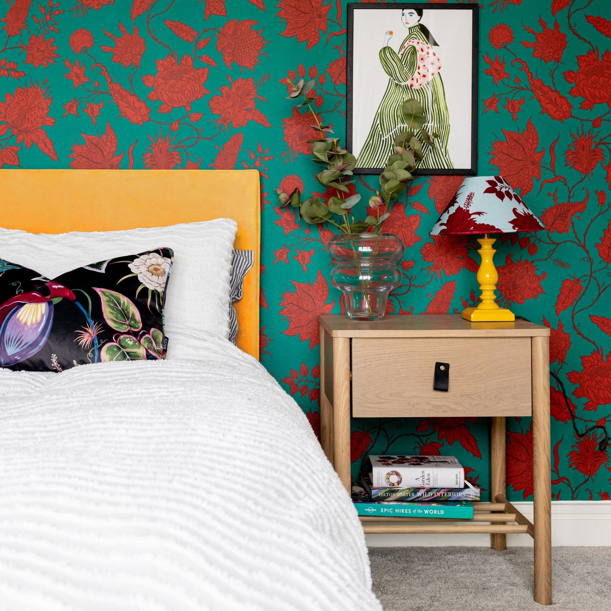 Hermosa Wallpaper - Malachite/Jasper - Wear The Walls - HEMJ807652 - Premier Wallcovering