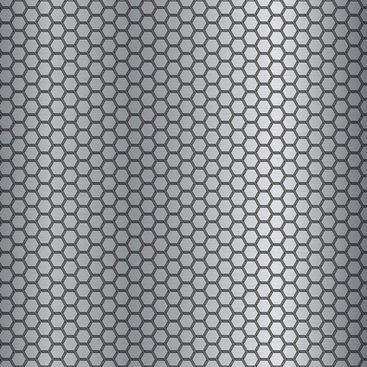 Hexie Platinum Fantasia Wallpaper - Silver - Ted Baker - 12632 - Premier Wallcovering