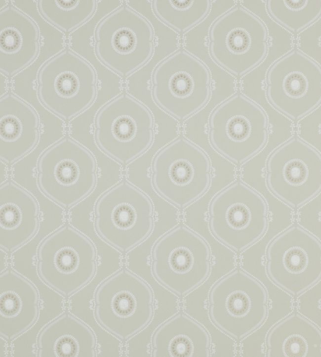 Heywood Wallpaper - Silver - Colefax & Fowler - 07130/03 - Premier Wallcovering