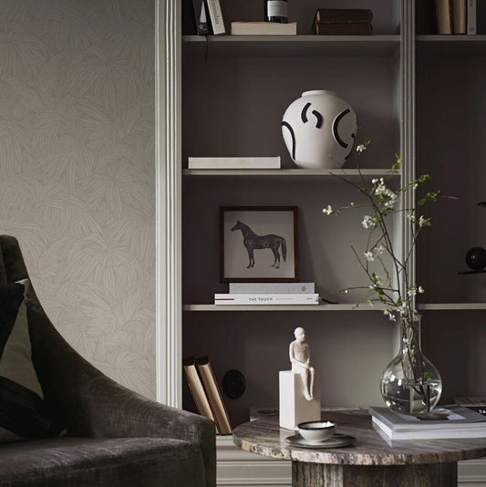 Hidden Parrot Wallpaper - Beige - Boråstapeter - 2276 - Premier Wallcovering