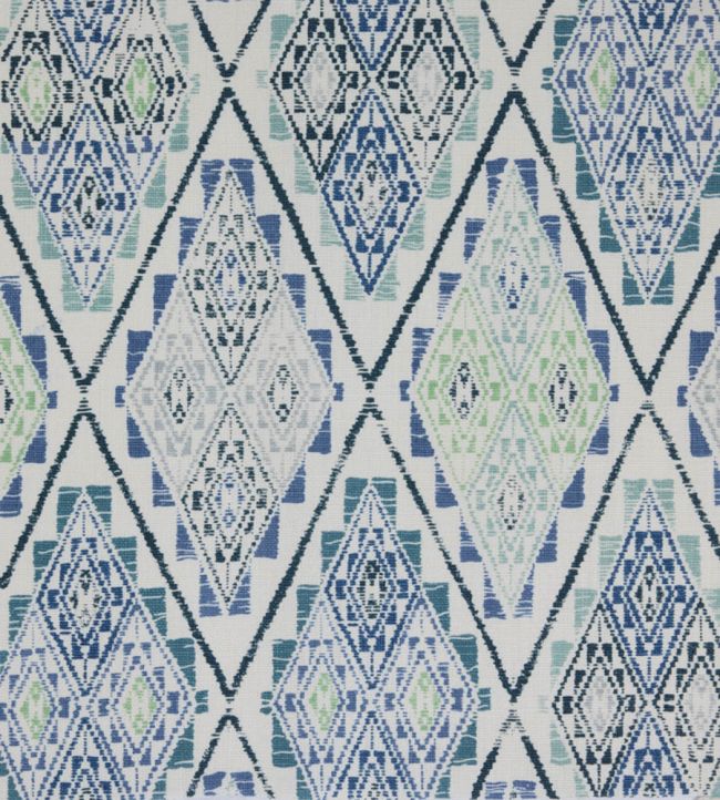 Hideaway Fabric - Indigo - Christopher Farr Cloth - CFF241 - 04 - Premier Wallcovering