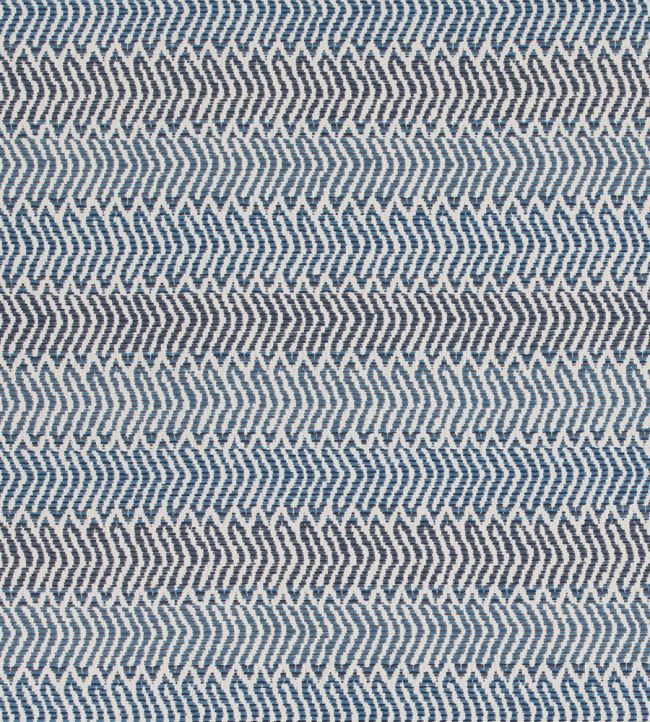 Himba Performance Fabric - Blue - Christopher Farr Cloth - CFF225 - 32 - Premier Wallcovering