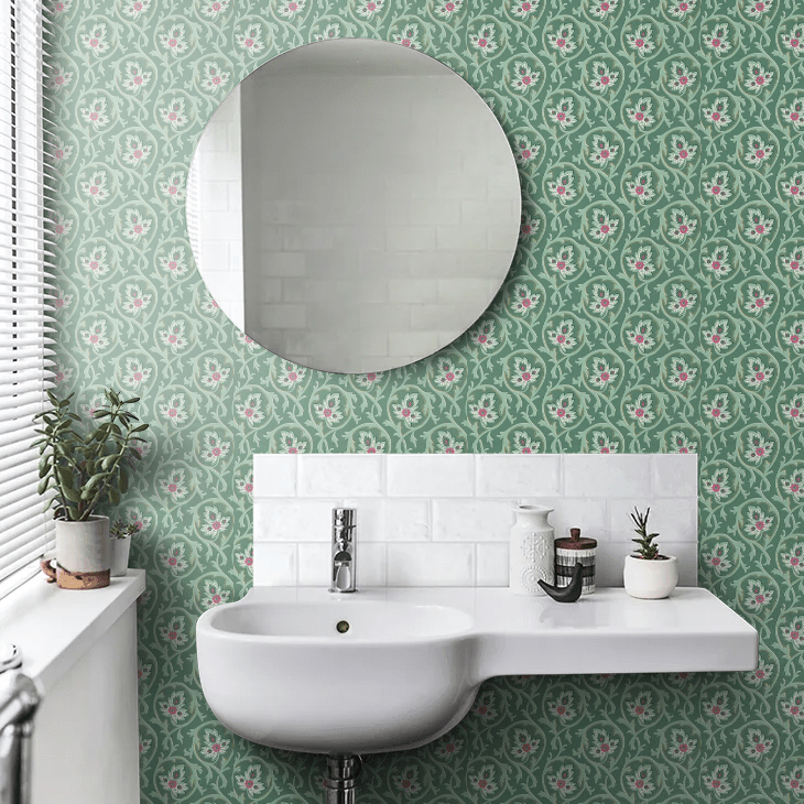Hoja Wallpaper - Pleat - Little Greene - 0263HOPLEAT - Premier Wallcovering