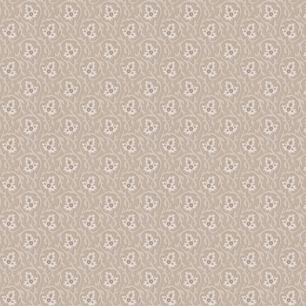 Hoja Wallpaper - Portland Stone - Little Greene - 0263HOPORTL - Premier Wallcovering