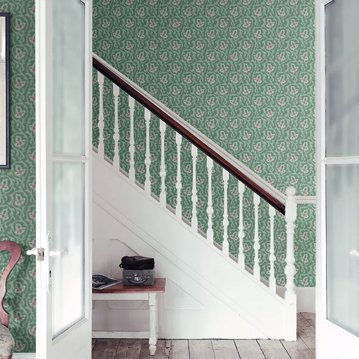 Hoja Wallpaper - Pleat - Little Greene - 0263HOPLEAT - Premier Wallcovering