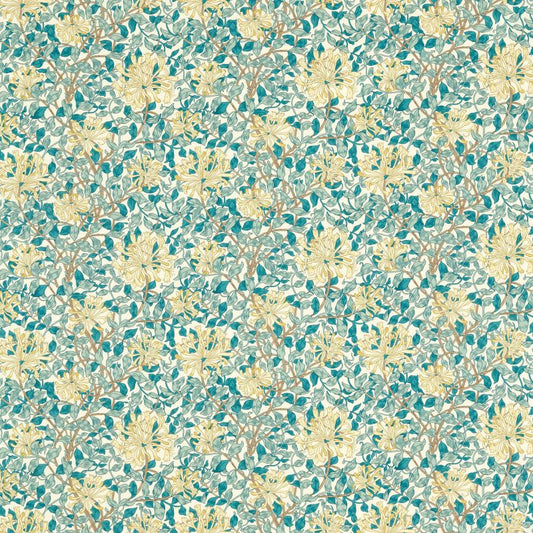Honeysuckle Outdoor Fabric - Sage/Clay - Morris & Co - 227122 - Premier Wallcovering