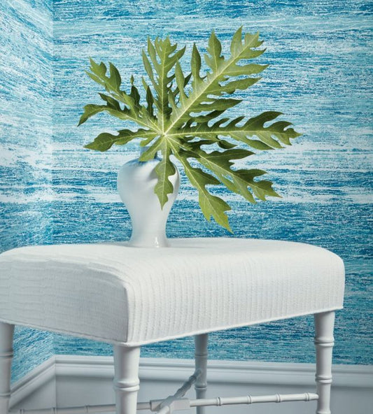 Horizon Wallpaper - Navy - Thibaut - T442 - Premier Wallcovering