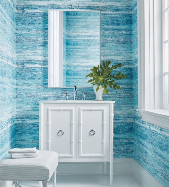 Horizon Wallpaper - Neutral - Thibaut - T437 - Premier Wallcovering