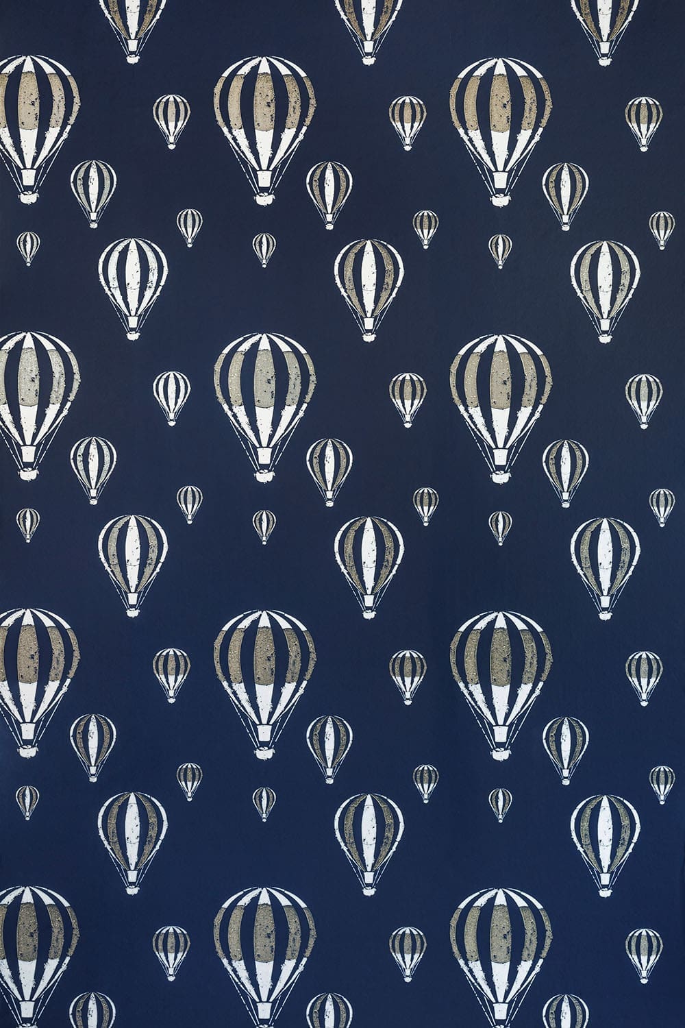 Hot Air Balloon Wallpaper - Midnight Blue - BG2600102 - Barneby Gates - Premier Wallcovering