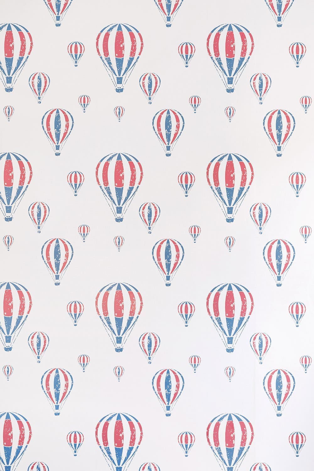 Hot Air Balloon Wallpaper - Red / White / Blue - BG2600101 - Barneby Gates - Premier Wallcovering