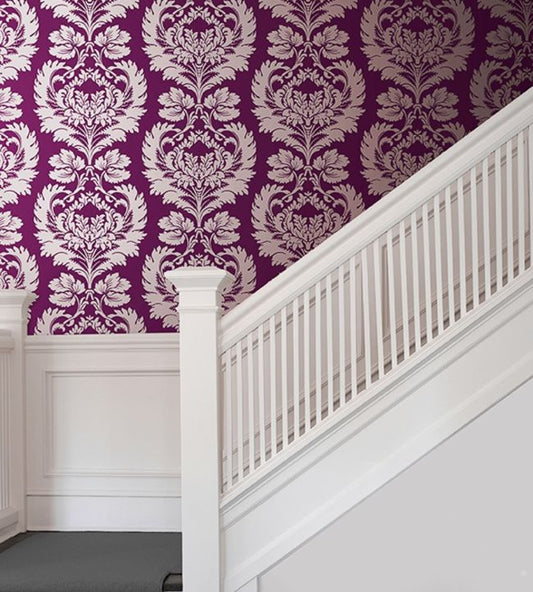 Hovingham Wallpaper - Metallic Gold on Neutral - 88/2006 - Cole & Son - Premier Wallcovering