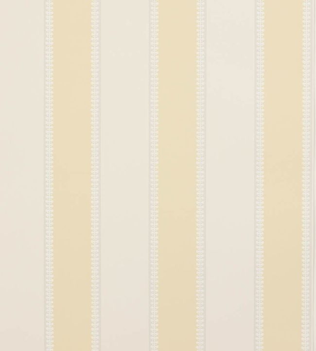Hume Stripe Wallpaper - Yellow - Colefax & Fowler - 07189 - 03 - Premier Wallcovering