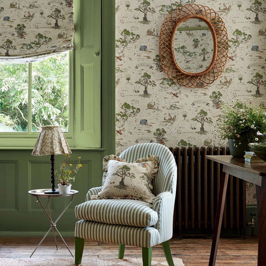 Hundred Acre Wood Wallpaper - Cashew - DDIW217291 - Sanderson - Premier Wallcovering