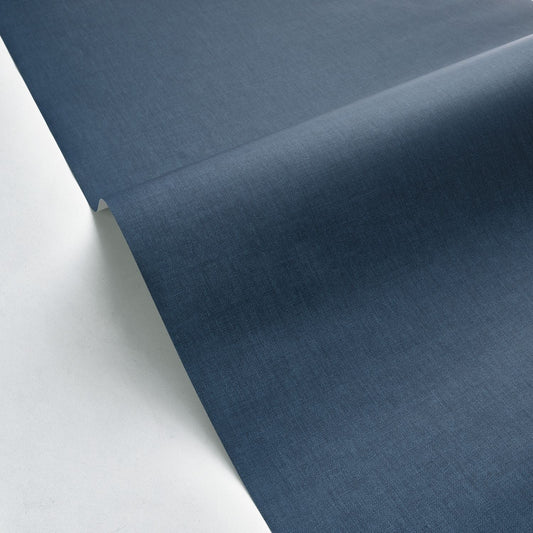 Hygge Uni Wallpaper - Bleu Indigo - Caselio - 100606718 - Premier Wallcovering