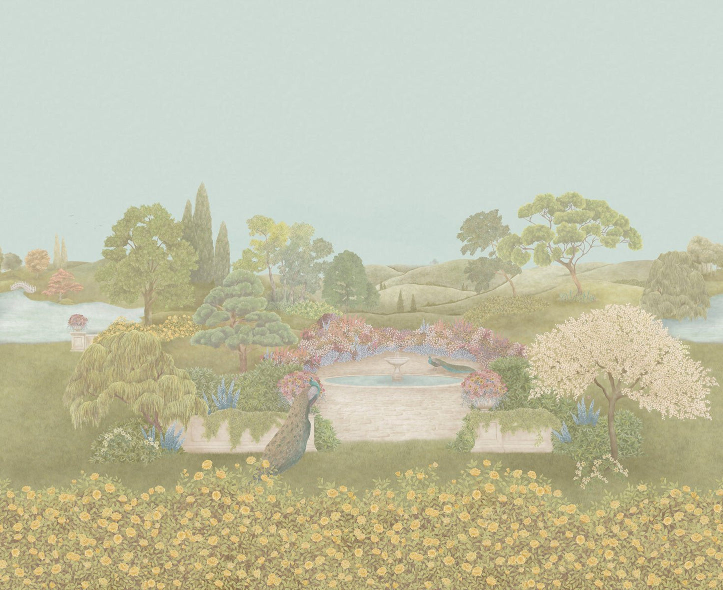 Idyll Wallpaper - Honey Citrine - 120/1004 - Cole & Son - Premier Wallcovering