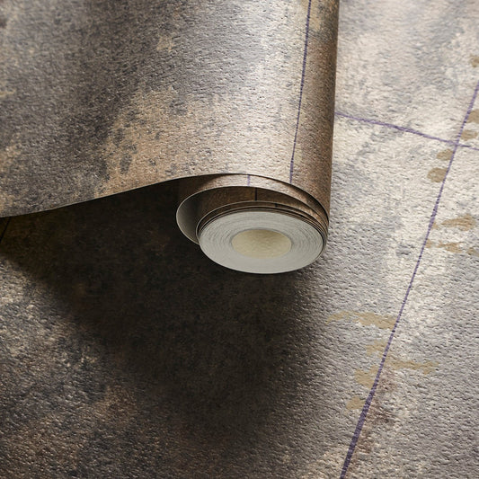 Igneous Wallpaper - Bronze - Clarke & Clarke - W0151/01 - Premier Wallcovering