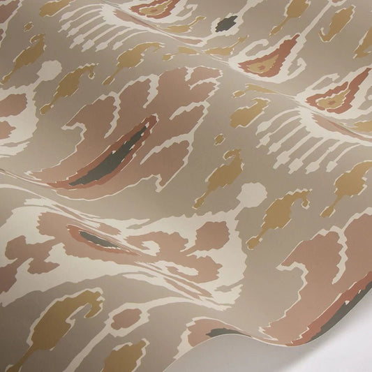 Ikat Bokhara Wallpaper - Blush - GP & J Baker - BW45090/1 - Premier Wallcovering