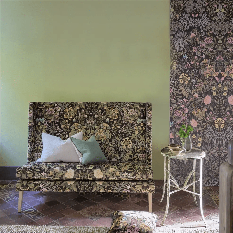 Ikebana Grande Wallpaper - Chocolate - PDG1162/02 - Designers Guild - Premier Wallcovering