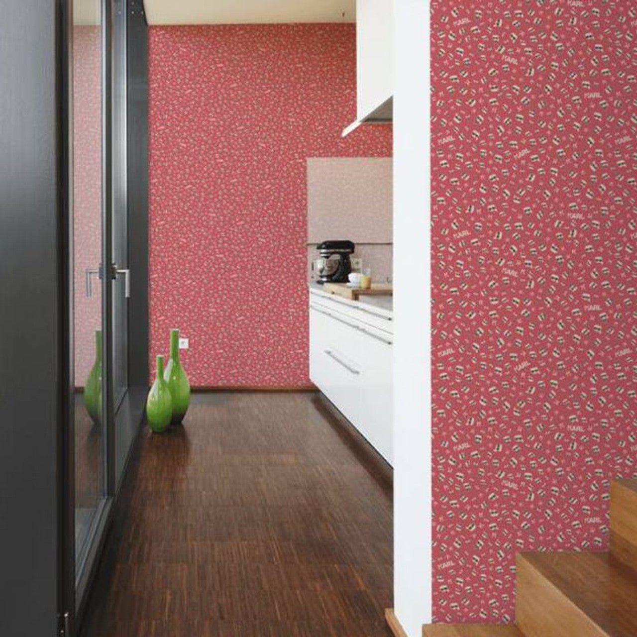 Ikonik Wallpaper - Blue - A S Creation - Karl Lagerfield - 37843 - 1 - Premier Wallcovering