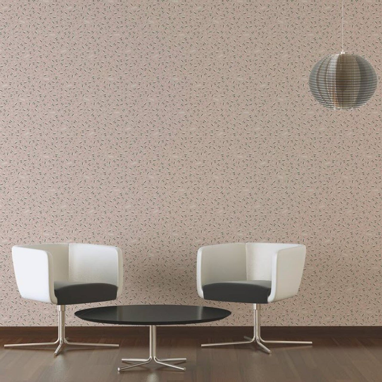 Ikonik Wallpaper - Blush - A S Creation - Karl Lagerfield - 37843 - 8 - Premier Wallcovering