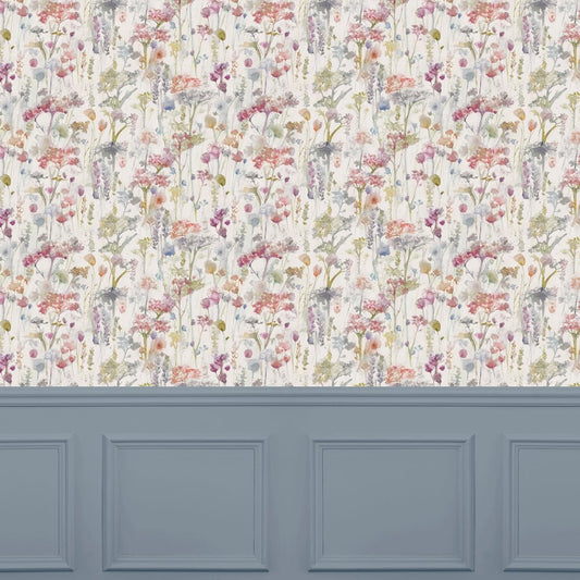 Ilinizas Wallpaper - Poppy - Voyage Maison - ILINIZA/WPO/POP - Premier Wallcovering