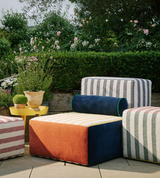 Inca Performance Velvet Fabric - Azzurro - Christopher Farr Cloth - CFF228 - 01 - Premier Wallcovering