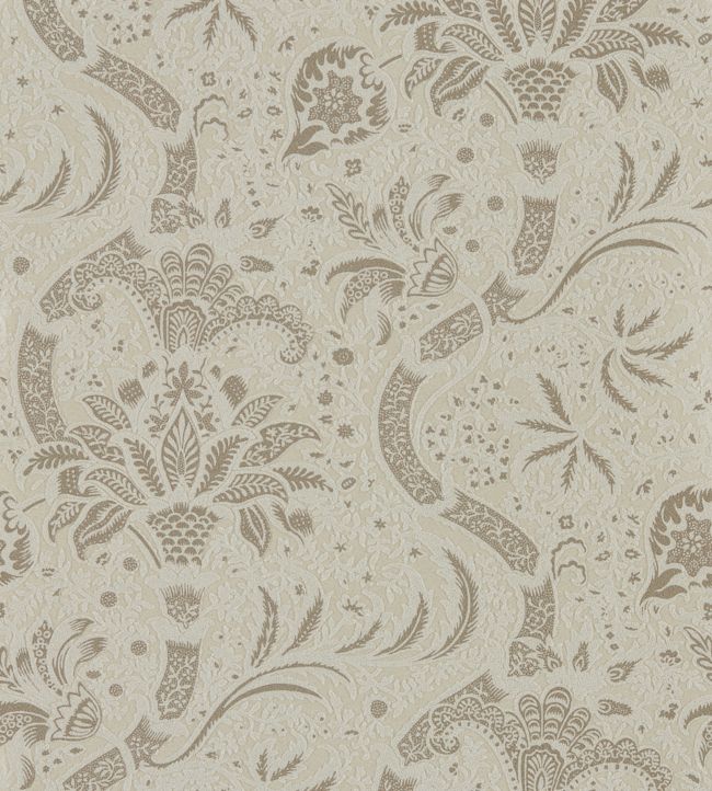 Indian Beaded Wallpaper - Stone/Linen - 216443 - Morris & Co - Premier Wallcovering