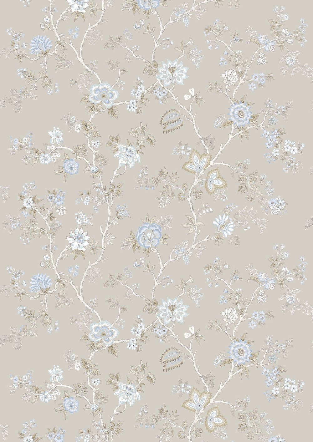 Indienne Wallpaper - Wisteria - Lewis & Wood - Premier Wallcovering