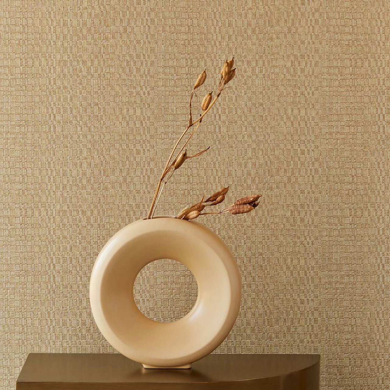 Industrial Canvas Wallpaper - Beige - Eijffinger - 313534 - Premier Wallcovering