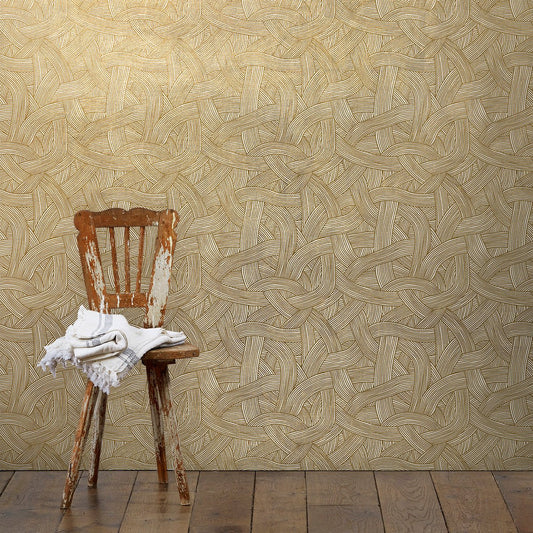 Inky Dhow Wallpaper - Brown - NLXL - BGF - 01 - Premier Wallcovering