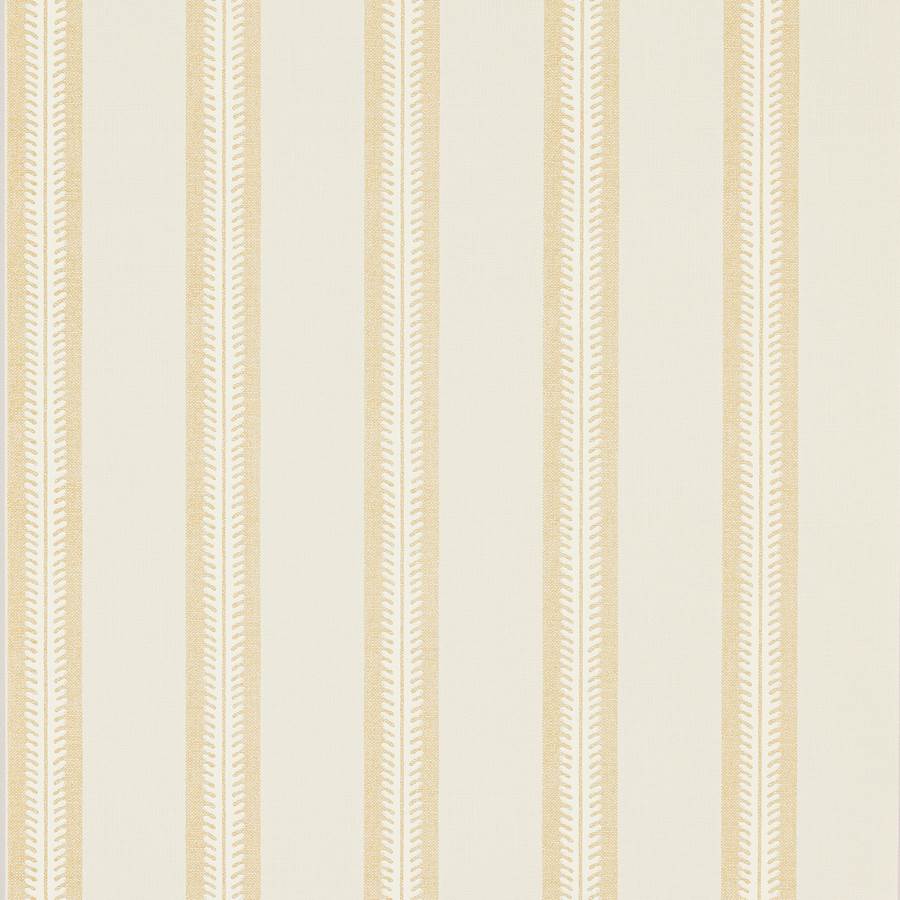 Innis Stripe Wallpaper - Yellow - J190W - 01 - Jane Churchill - Premier Wallcovering