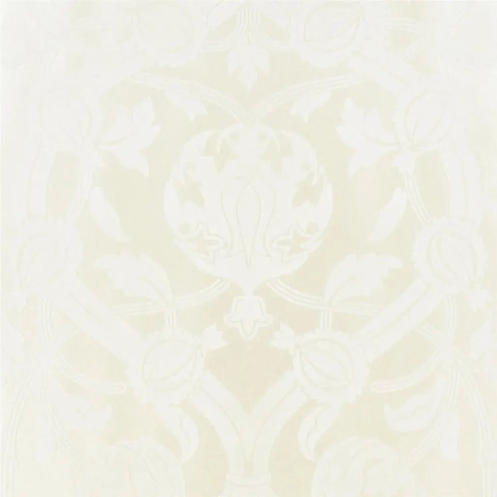 Isabella Wallpaper - Ivory - Designers Guild - Royal Collection - PQ007/05 - Premier Wallcovering