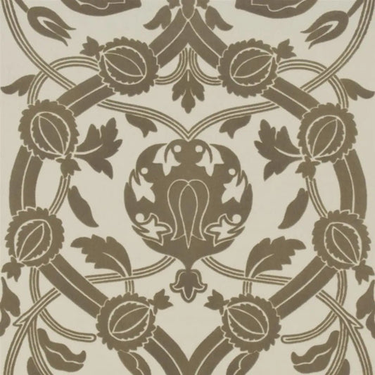 Isabella Wallpaper - Linen - Designers Guild - Royal Collection - PQ007/04 - Premier Wallcovering