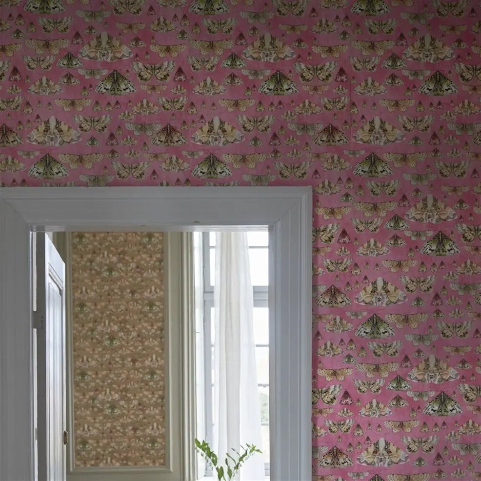 Issoria Wallpaper - Rose - Designers Guild - PDG713/03 - Premier Wallcovering