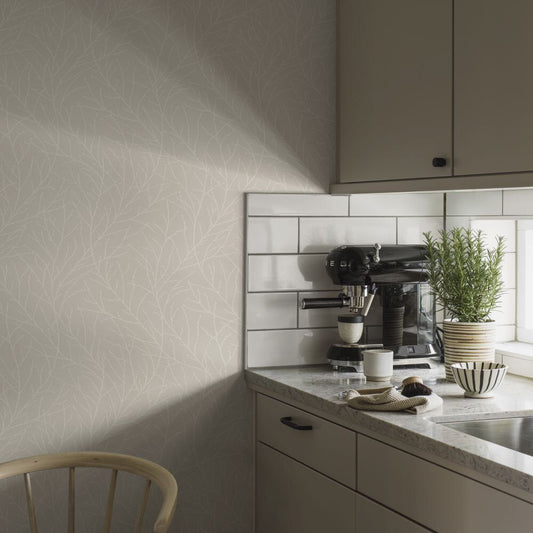 Ivar Wallpaper - Beige - Boråstapeter - 38728 - Premier Wallcovering