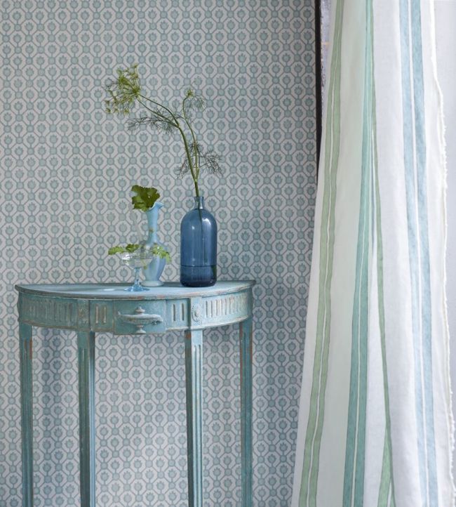 Jaal Wallpaper - Eau de Nil - PDG1150/07 - Designers Guild - Premier Wallcovering