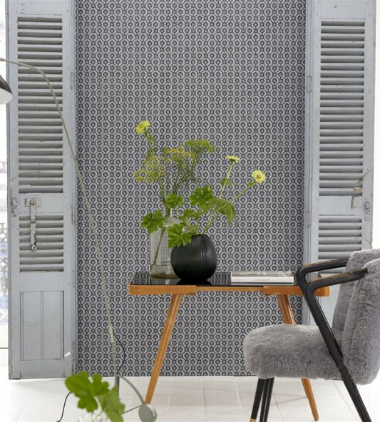 Jaal Wallpaper - Stone - PDG1150/03 - Designers Guild - Premier Wallcovering