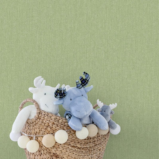 Jack N Rose Jeans Vertical Plain Wallpaper - Green - Grandeco - JR1212 - Premier Wallcovering