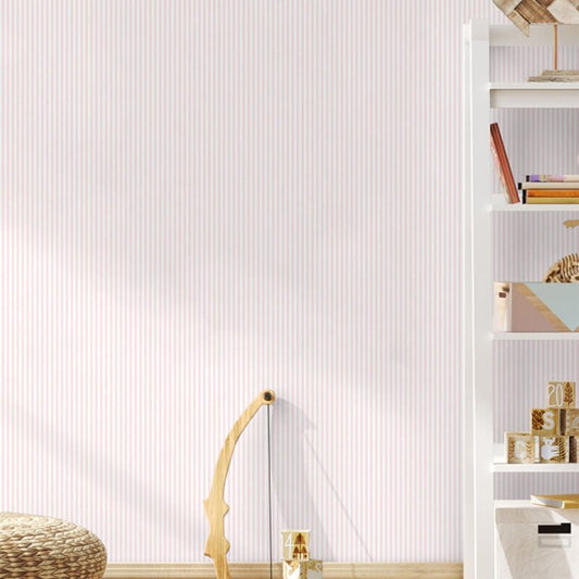 Jack N Rose Kinder Stripe Wallpaper - Pink - Grandeco - LL03058 - Premier Wallcovering