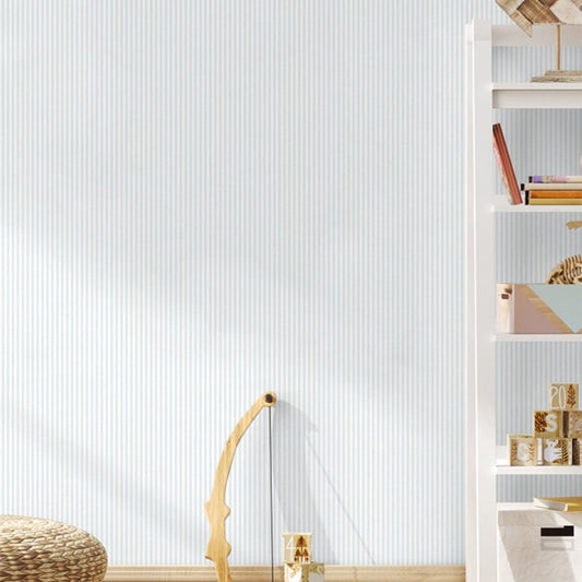 Jack N Rose Kinder Stripe Wallpaper - Light Blue - Grandeco - LL03049 - Premier Wallcovering