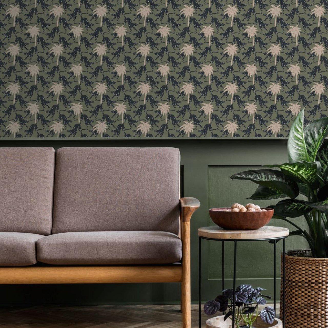 Jagu Eden Wallpaper - Sage - Ted Baker - 13107 - Premier Wallcovering