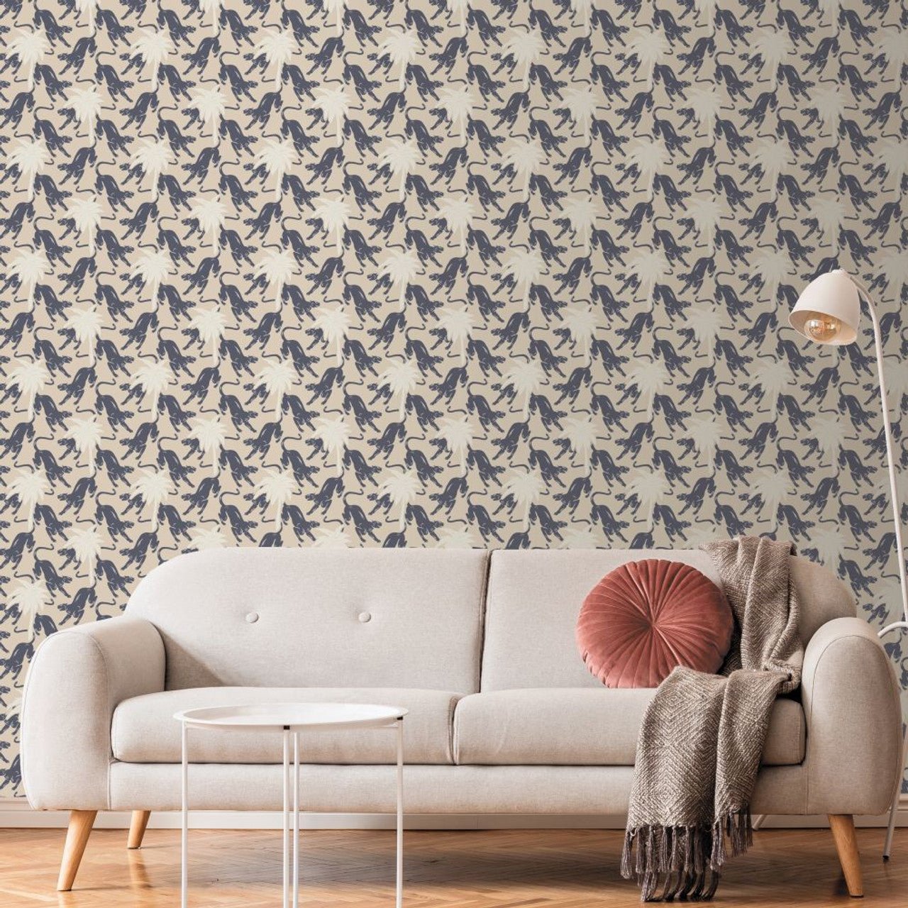 Jagu Eden Wallpaper - Blush - Ted Baker - 13108 - Premier Wallcovering