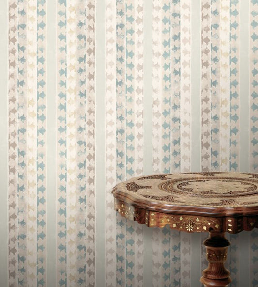 Jahan Wallpaper - Blue - Madeaux - W1700 - 01 - Premier Wallcovering