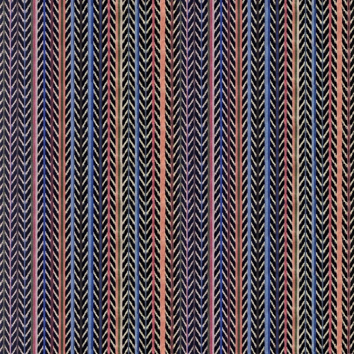 Jaipur Stripe Fabric - Azur - Christian Lacroix - FCL7078/01 - Premier Wallcovering