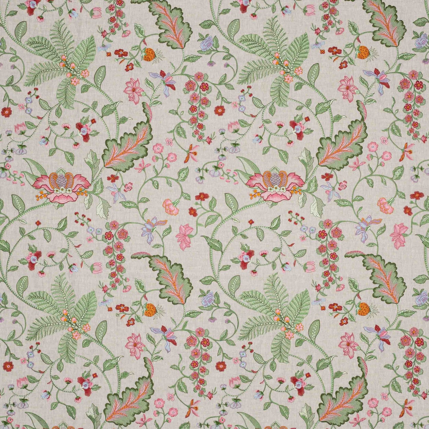Jalore Fabric - Prairie - Manuel Canovas - M4187-01 - Premier Wallcovering