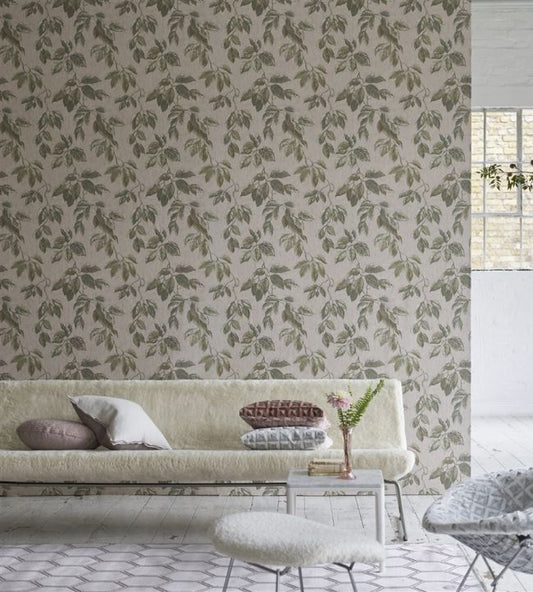 Jangal Wallpaper - Chalk - PDG1127/01 - Designers Guild - Premier Wallcovering