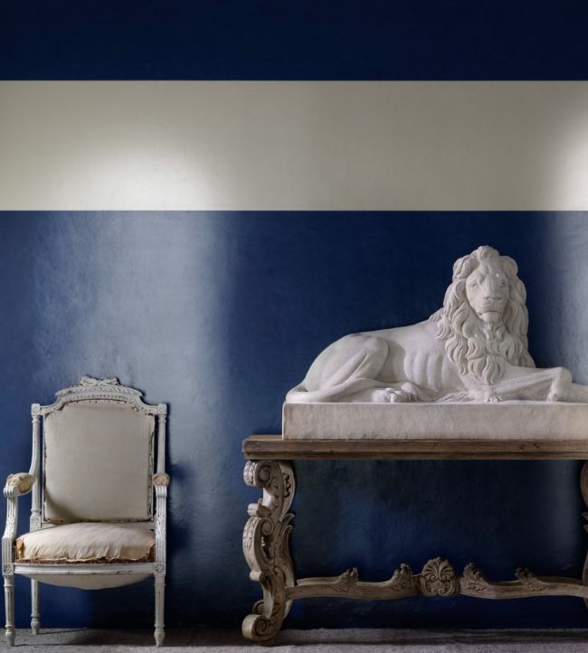 Japan Wallpaper - Navy - Andrew Martin - JANAVY - Premier Wallcovering