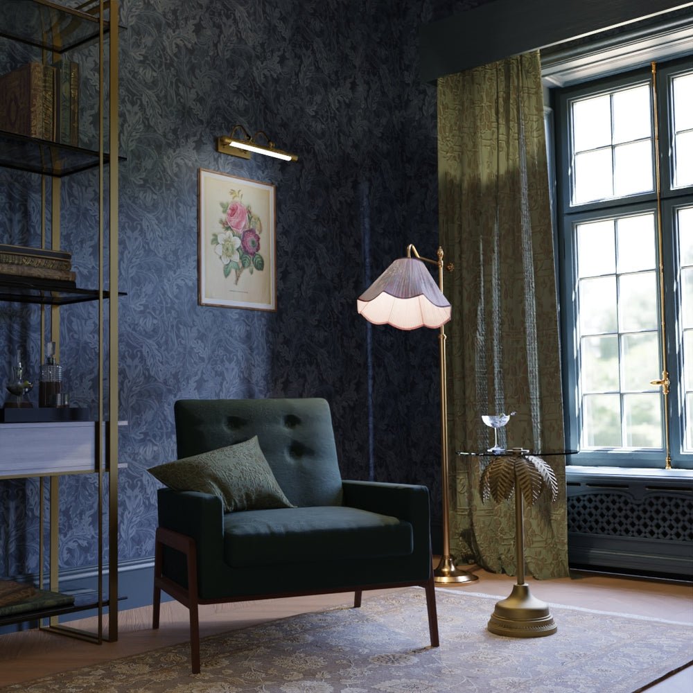 Jard Wallpaper - Navy and Mineral - LAN100179 - Lucie Annabel - Premier Wallcovering