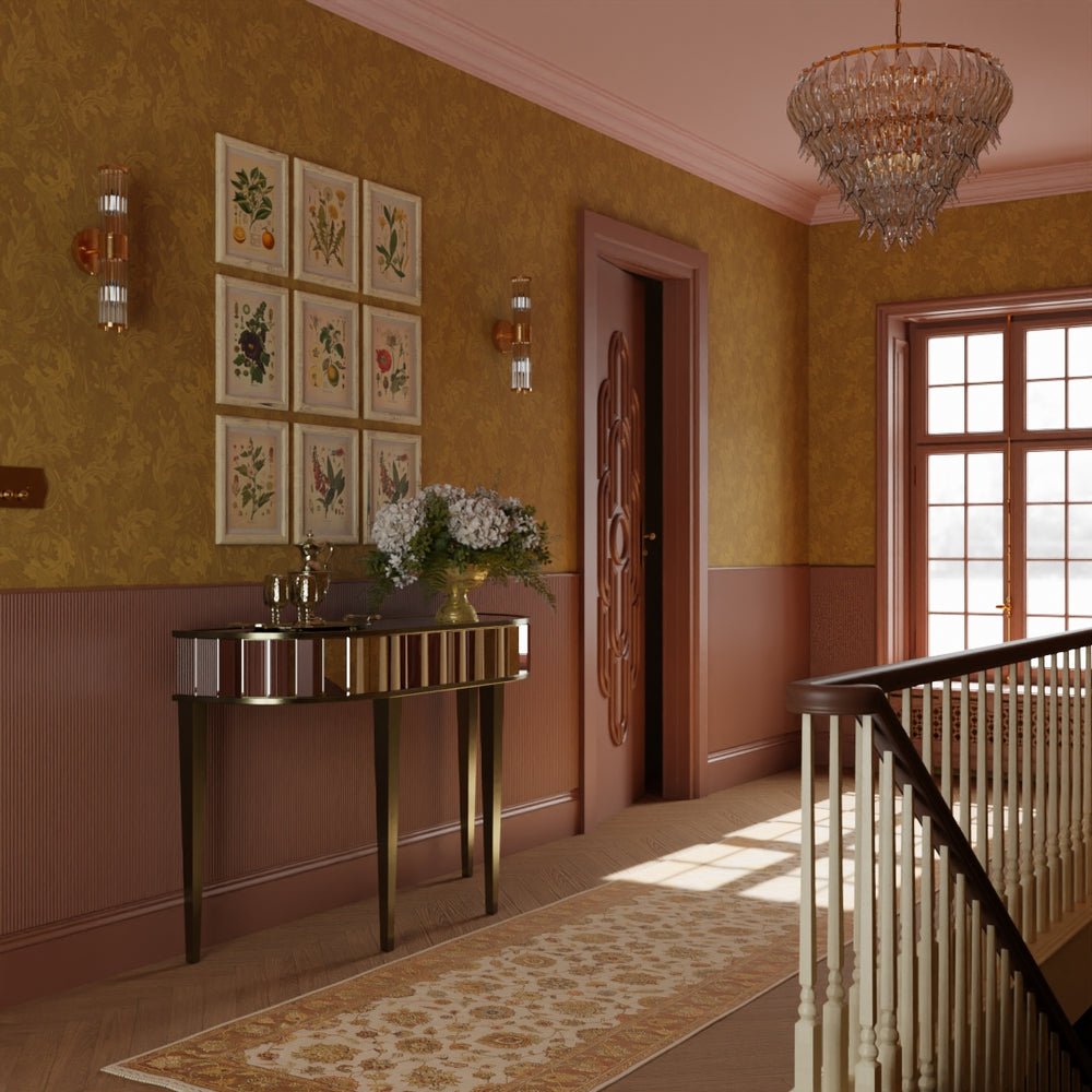 Jard Wallpaper - Shades of Gold - LAN100178 - Lucie Annabel - Premier Wallcovering